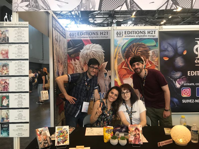 Japan Expo - Editions H2T autori Japan Expo - Editions H2T autori